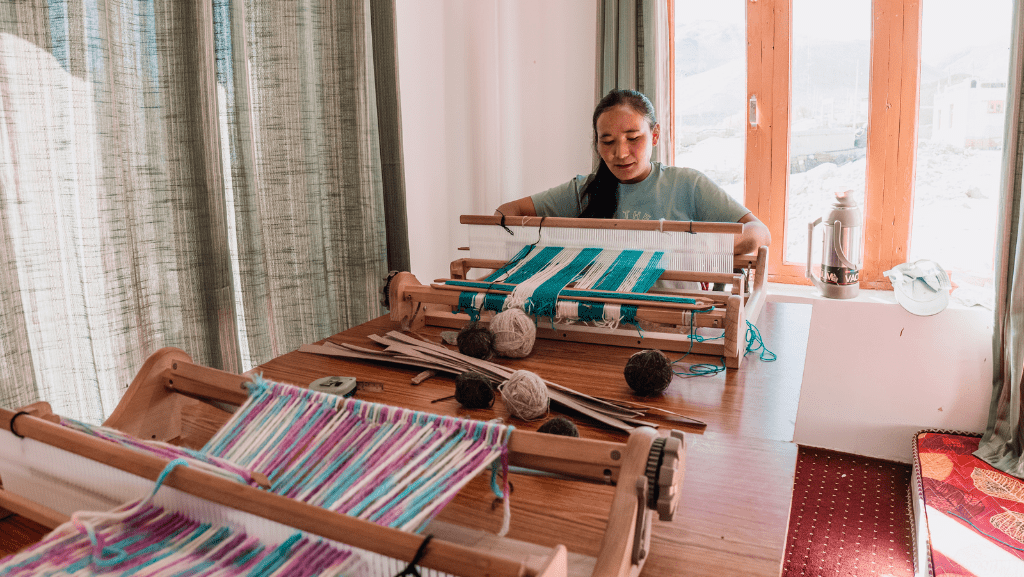 Pashmina Weaving at Maan Village