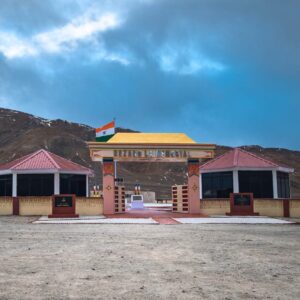 Rezang La War Memorial in Ladakh.