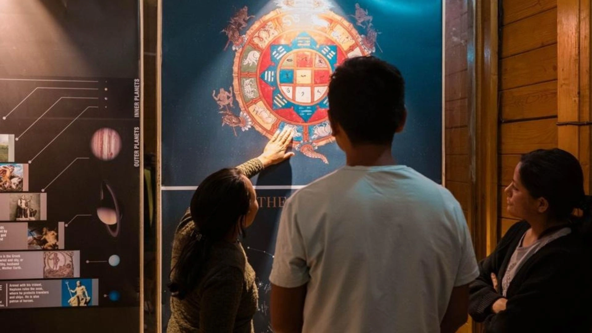 Astro Museum depicting Tibetan calendar used by ancestors till date