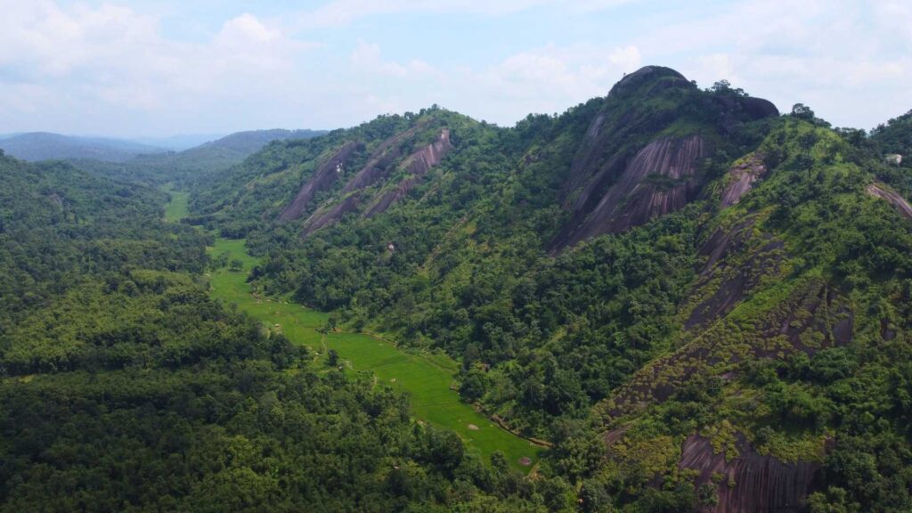 Balakhangor Peak overlooking Umswai Valley Assam