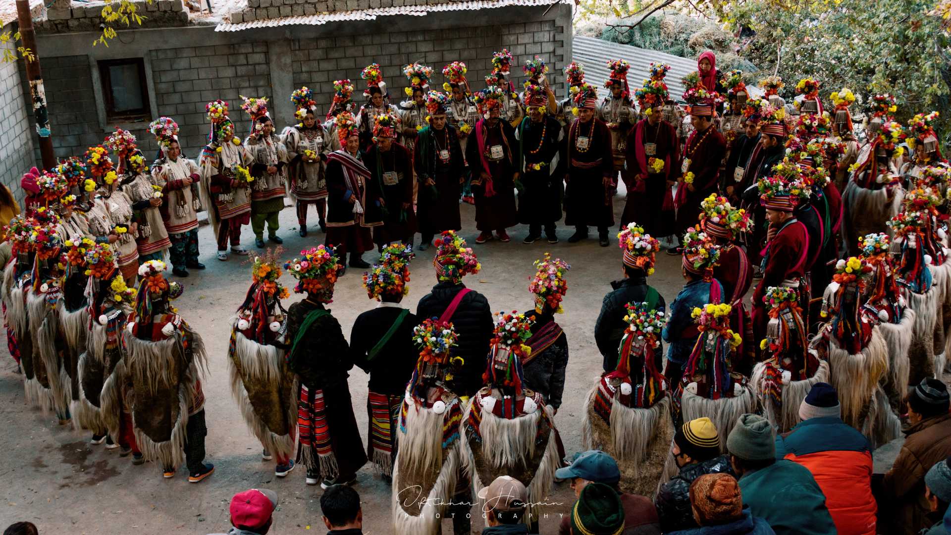 Traditional Brokpa community dance performed in Garkone Village